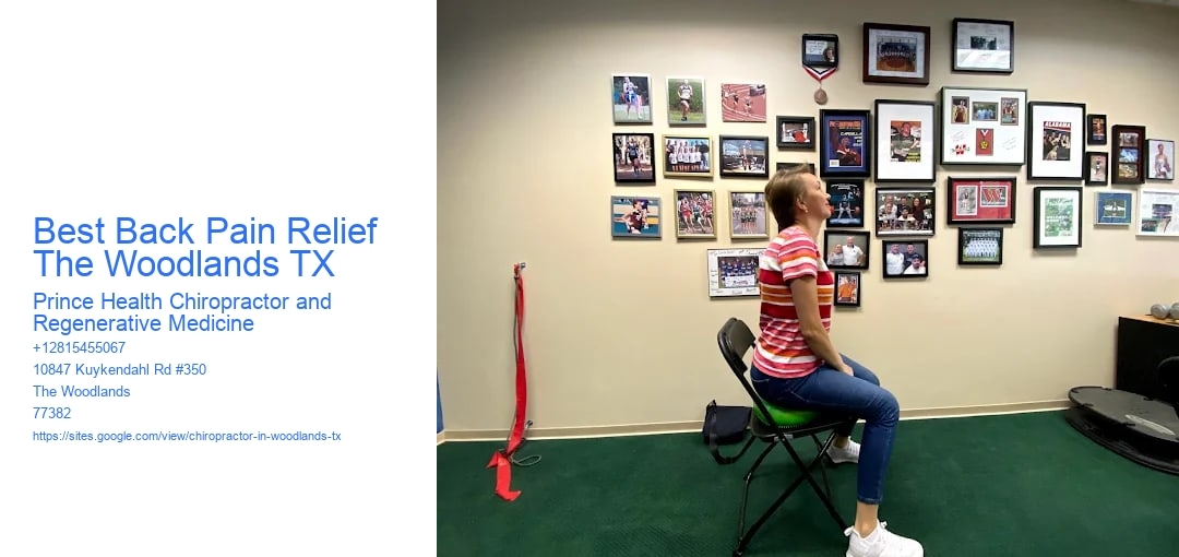Best Back Pain Relief The Woodlands TX