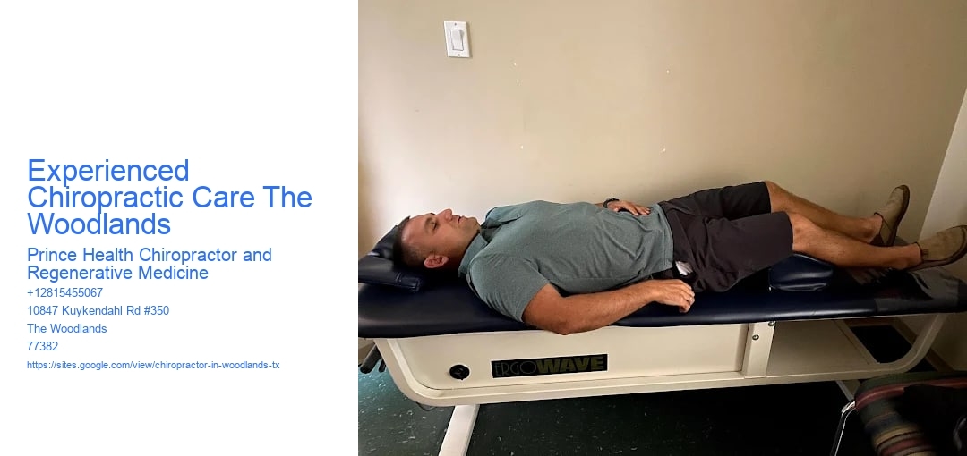 Experienced Chiropractic Care The Woodlands