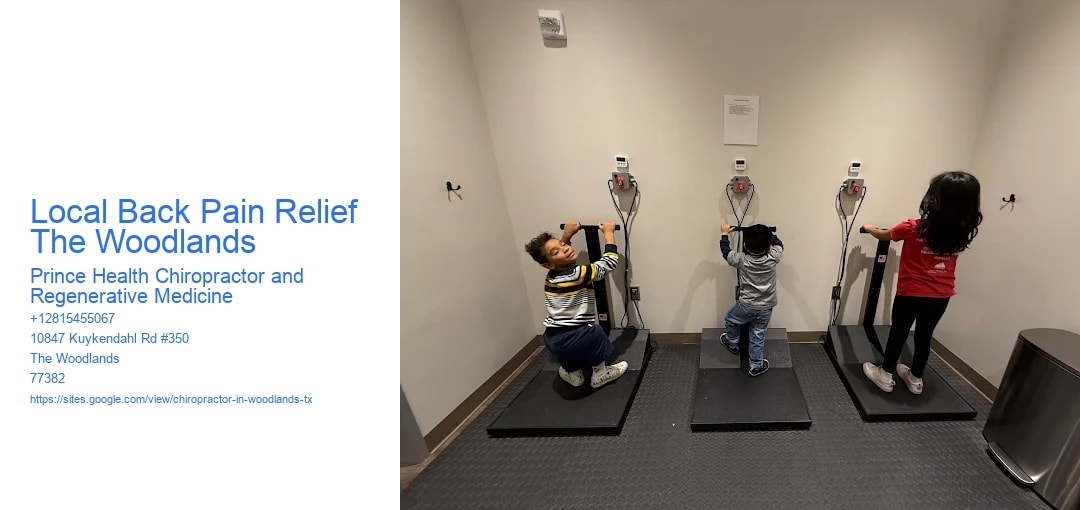 Local Back Pain Relief The Woodlands