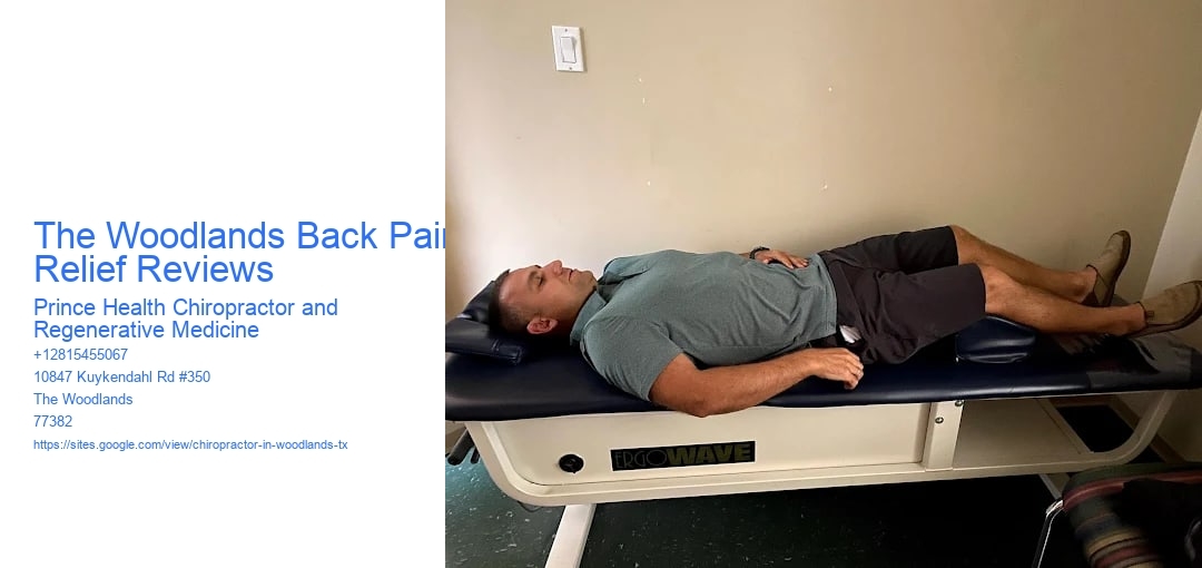 The Woodlands Back Pain Relief Reviews